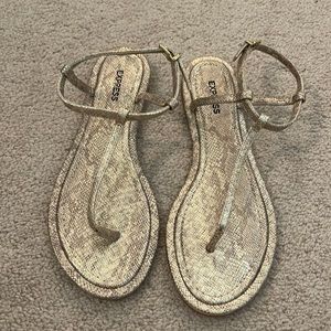 Brand new Express Sandals